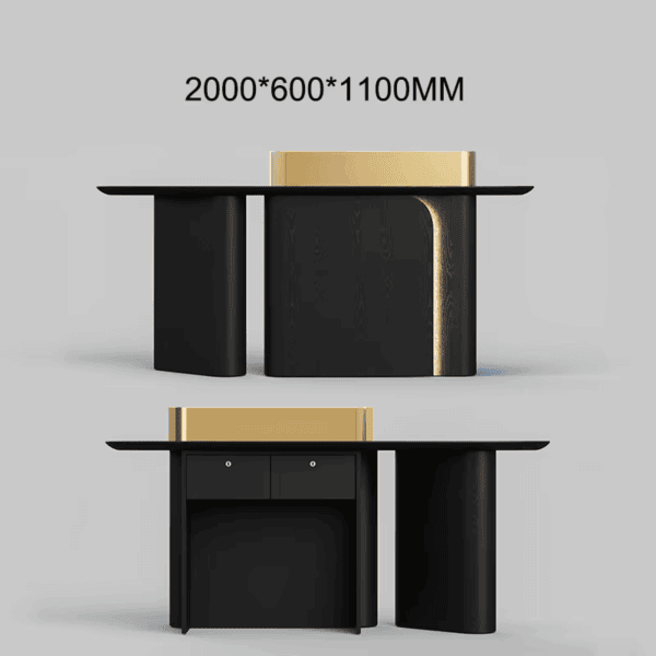 Contemporary Reception Desk for Stylish Spaces