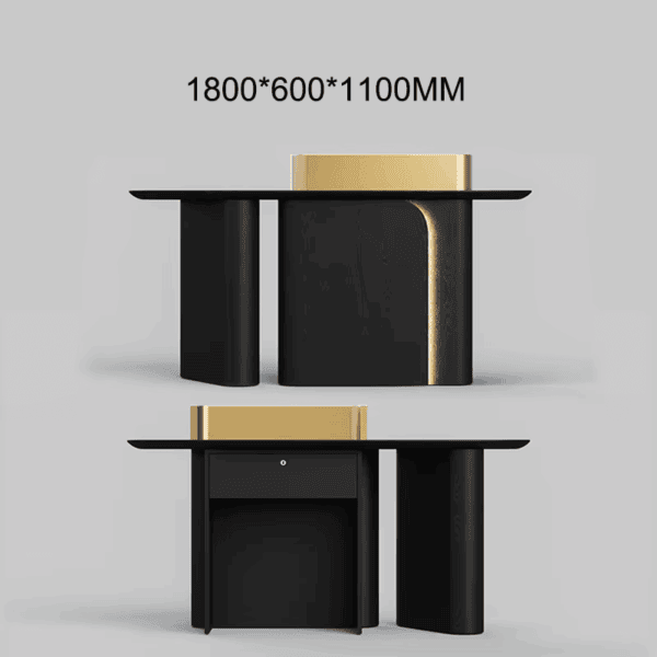 Round Reception Desk for Stylish Interiors